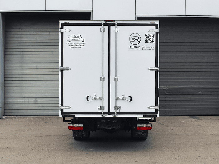 Изотермический фургон на шасси Junfeng Q35L